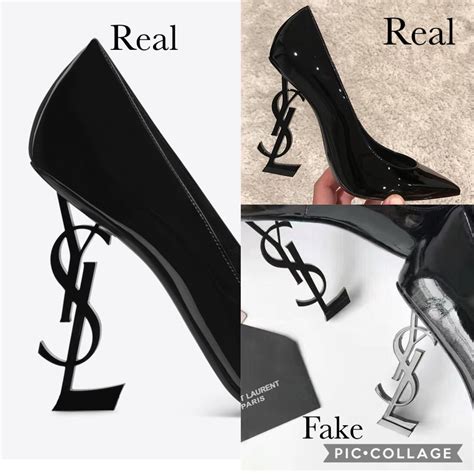 ysl short heels|fake YSL heels.